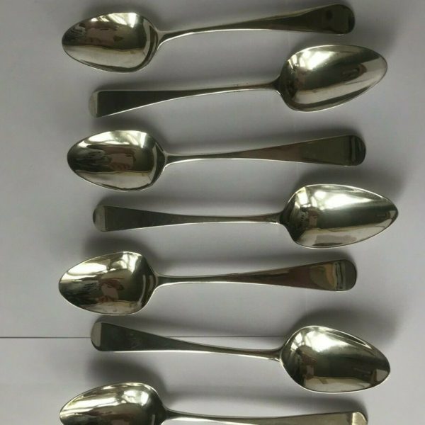 Arthur Price Set of Six Sterling Silver Teaspoons made by Arthur Price & Co Ltd in 1941 