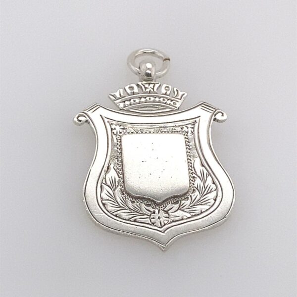 1931 Birmingham Stamped, 925 Silver Medallion With Letter " G" 6g