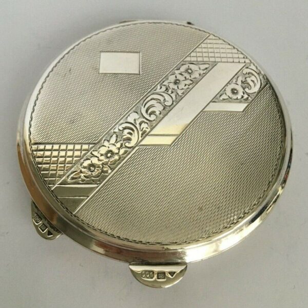 Vintage Sterling Silver Compact