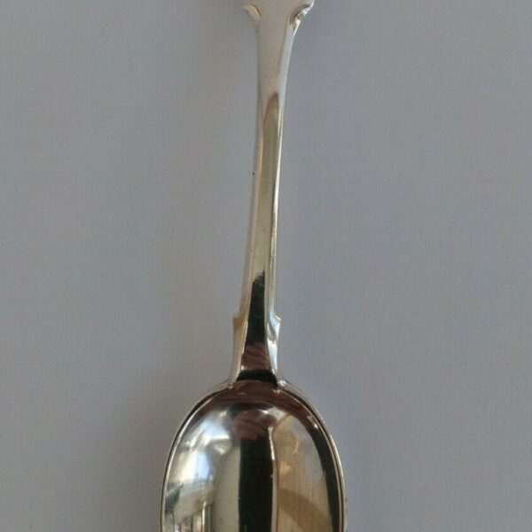 Silver Spoon Engraved with MH from 1891