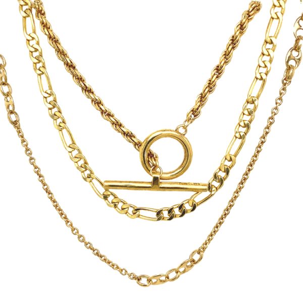 Plain Gold Necklaces & Pendants