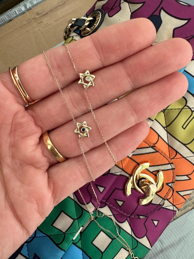 Stars Of Strength 9ct Gold Diamond Necklace (Discount doesn't apply to