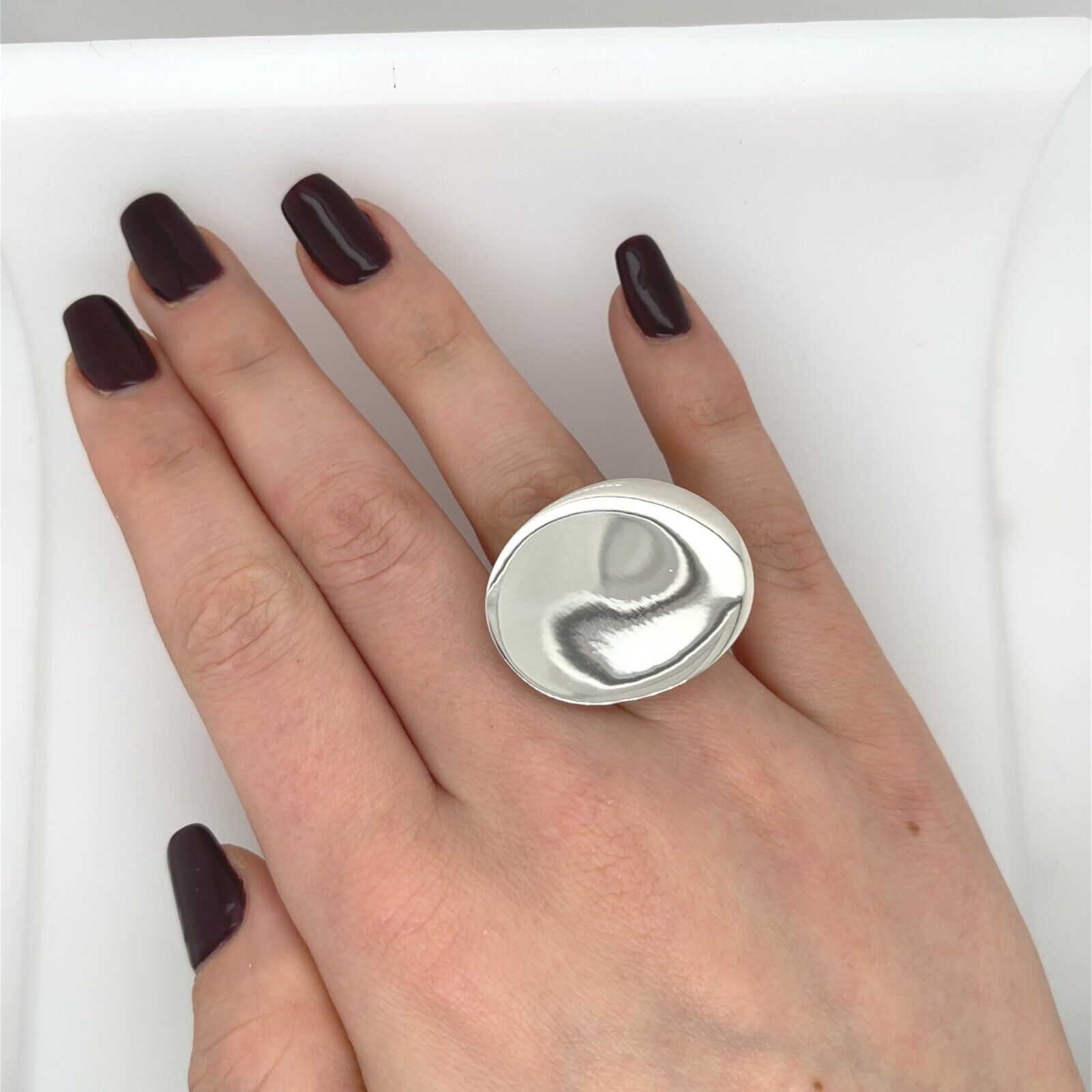 925 Silver Georg Jensen Serenity Torun Ring - Jewellery Cave London