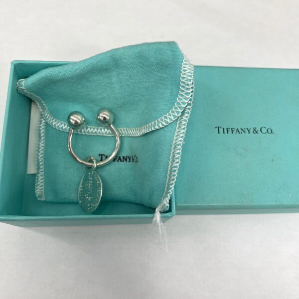 Tiffany & Co 925 Silver Key Ring