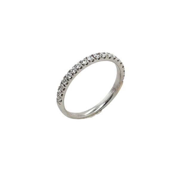 Eternity Diamond Ring Set With 0.35ct Diamonds in 18ct White Gold