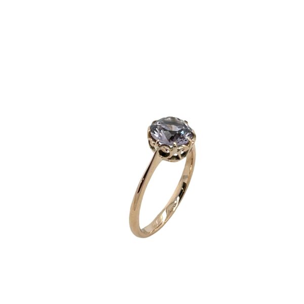 Amethyst Ring Set in 9ct Yellow Gold