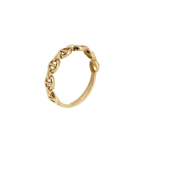9ct Yellow Gold Chain Style Ring