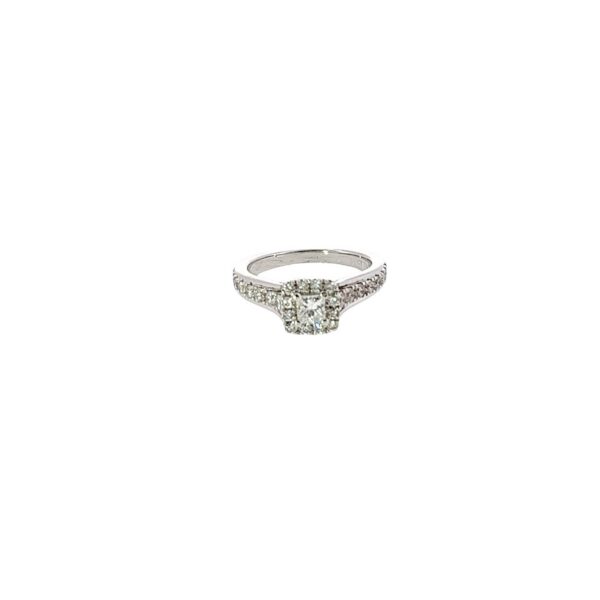 Vera Wang Diamond Ring Set In 18ct White Gold, 0.69ct