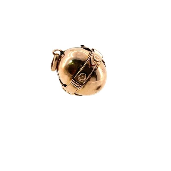 Victorian 15ct Gold Locket with 4 Compartments for Photographs, 7.45g