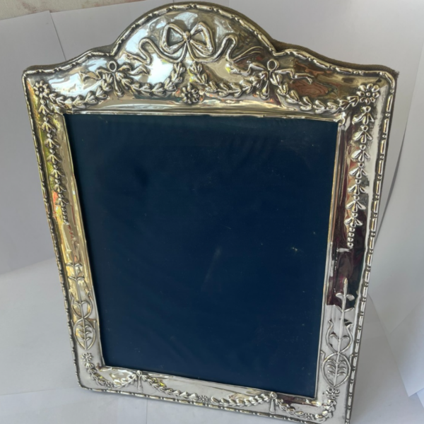 Sterling Silver Photo Frame by Carr’s of Sheffield Ltd, 8'' by 10''