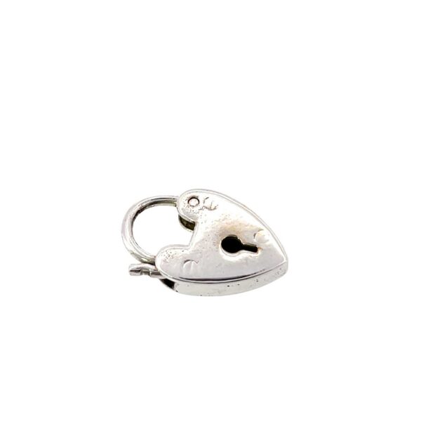 925 Sterling Silver Heart Locket Charm