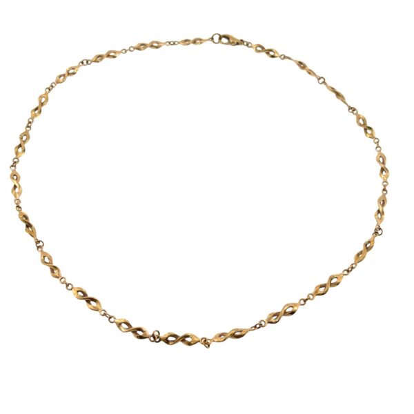 9ct Yellow Gold Chain Necklace, 12.6g