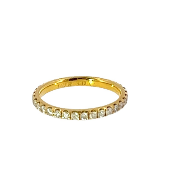 Full Eternity Diamond Ring – 18ct Yellow, 0.65ct